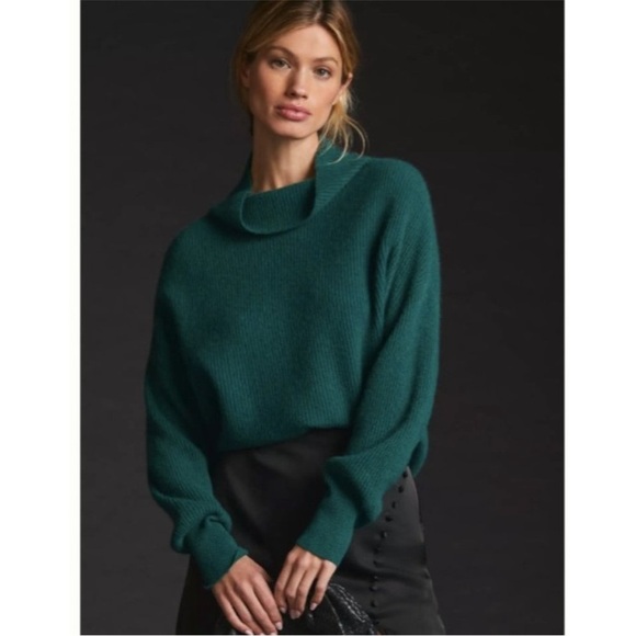 Anthropologie Pilcro Cashmere Ribbed Sweater Sz S - Picture 7 of 7